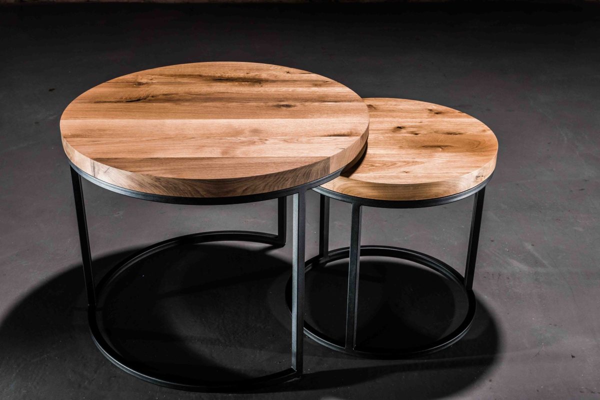 COFFEE TABLES ROUND TWINS