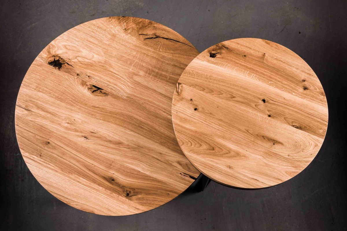 COFFEE TABLES ROUND TWINS